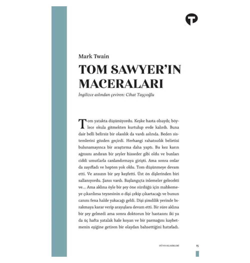 Tom Sawyerin Maceraları Turkuvaz