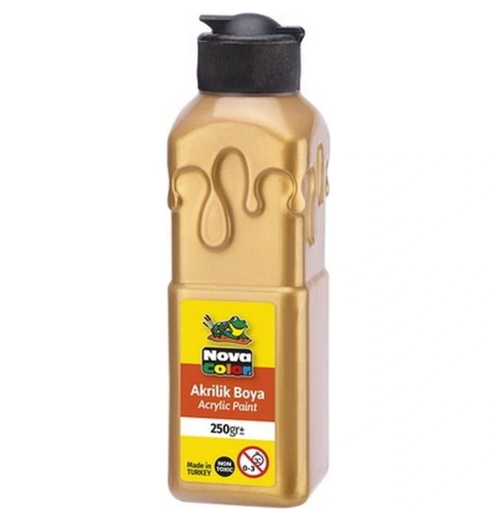 Nova Color Akrilik Boya 250 Gr Altın Nc-3035