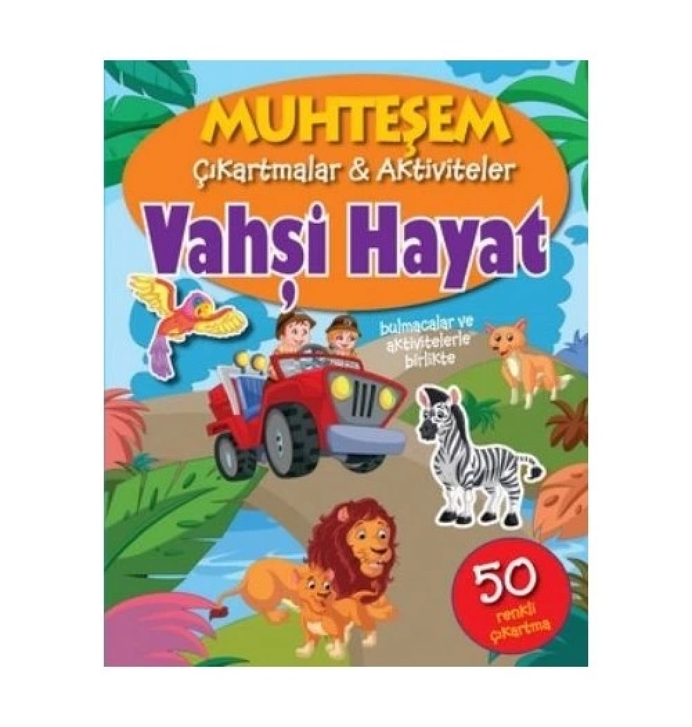 Muhteşem Çikartmalar Aktiviteler Vahşi Hayat Parıltı