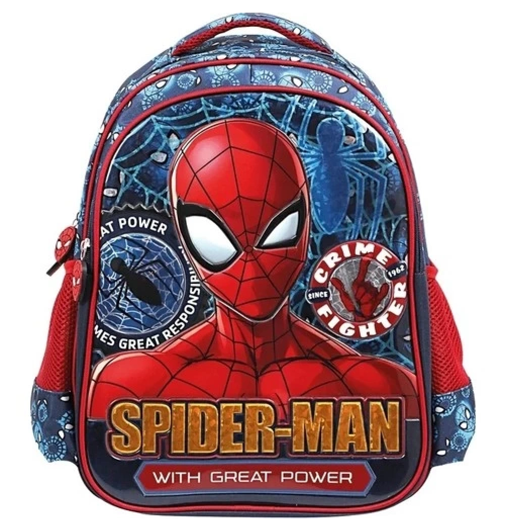 Mikro 5232 Spıderman İlkokul Çantası Salto Great Power
