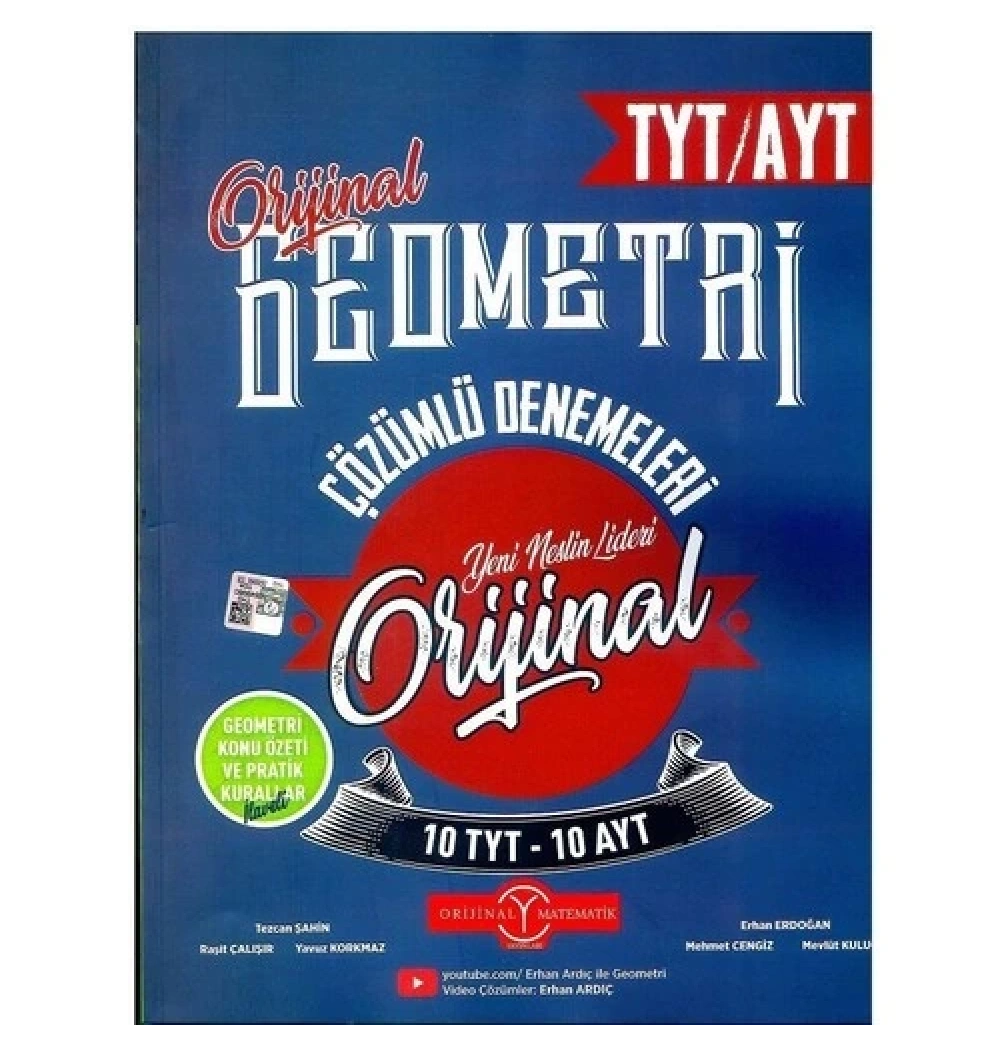 Orijinal Tyt Ayt 10+10 Çözümlü Denemeleri