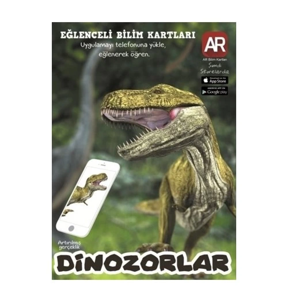 Artırılmış Dinozor Kartları Ders Zamanı