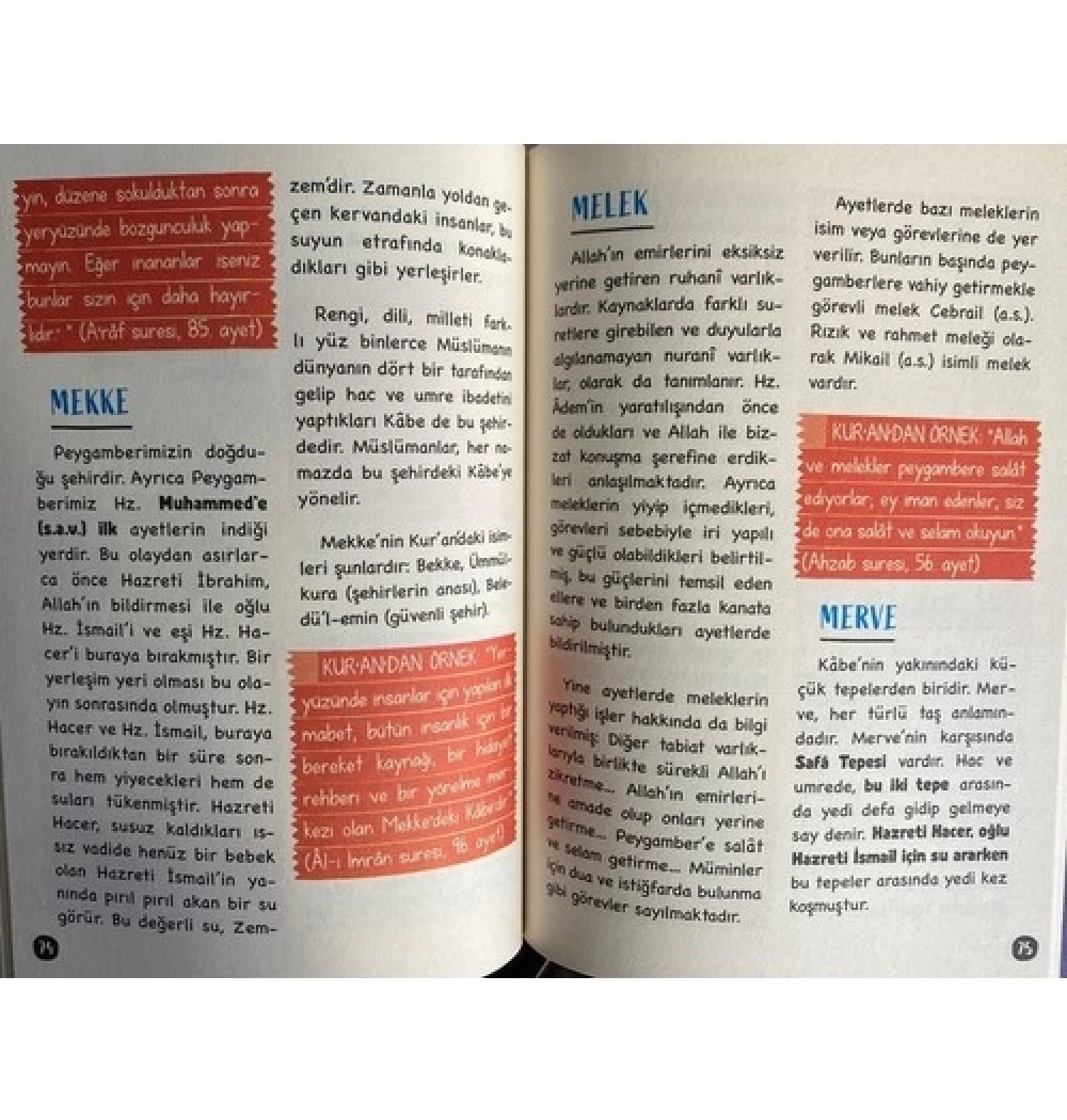 Benim Kuranı Kerim Sözlüğüm Gülce Çocuk