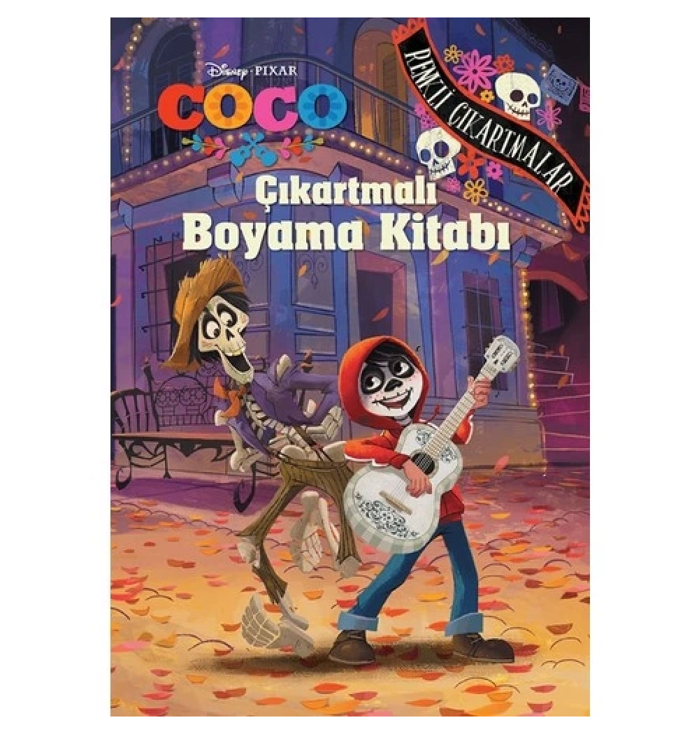 Dısney Coco Çıkartmalı Boyama   Doğan