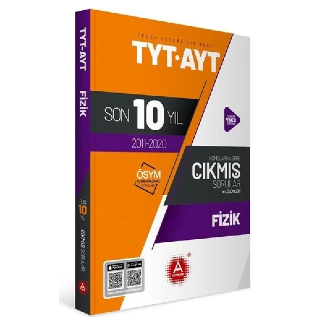 Tyt Ayt Fizik 2011-2020 Son 10 Yıl Çıkmış Sorular A Yayınları