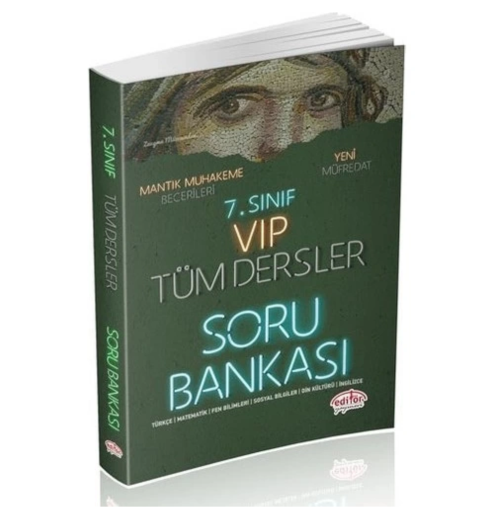 7.Sınıf Vip Tüm Dersler Soru Bankası   Editör