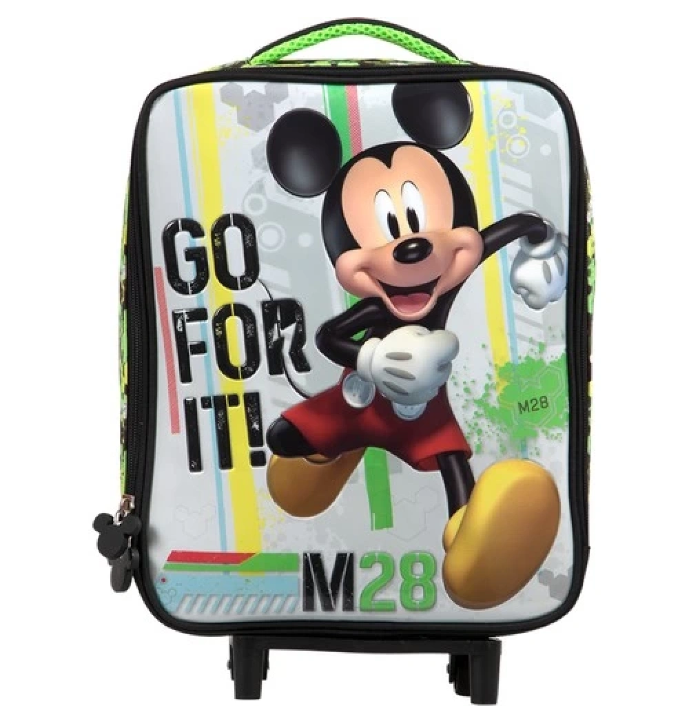 Mikro 5184 Mıckey Anaokul Çantası Çekçekli Box Mıxed Up