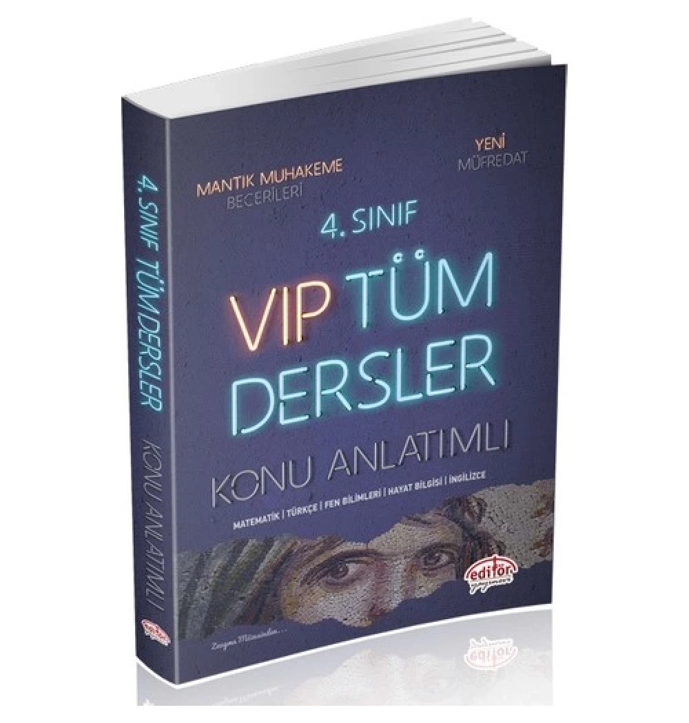 Editör 4.Sınıf Tüm Dersler Konu Anlatım
