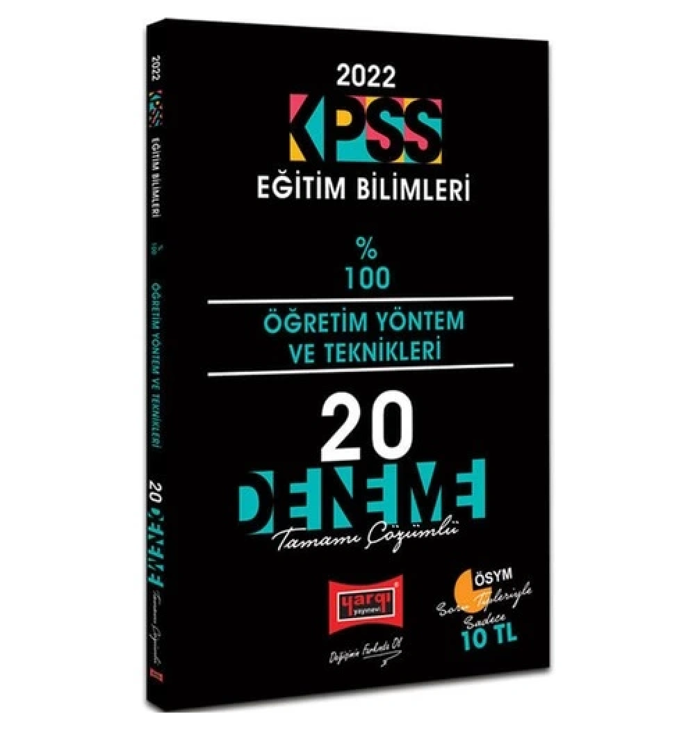 Yargı Kpss 2022 Eğitim  Bilimleri Öğretim Yöntem 20 Deneme