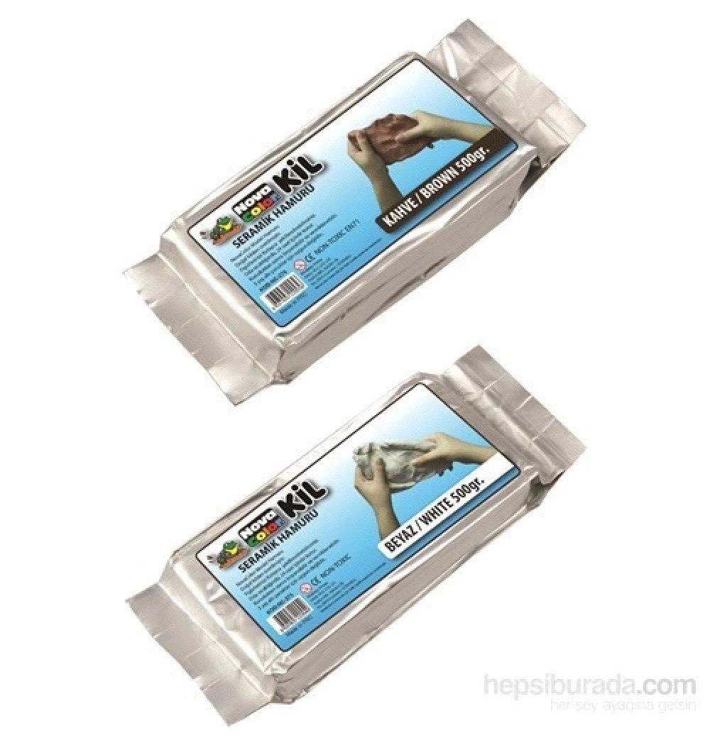 Nova Color Kil Hamuru Seramik Kahve 500 Gr Nc-4132