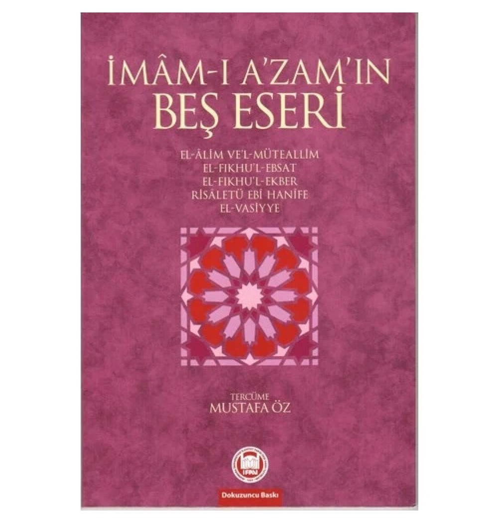 İmamı Azamın Beş Eseri - İfav