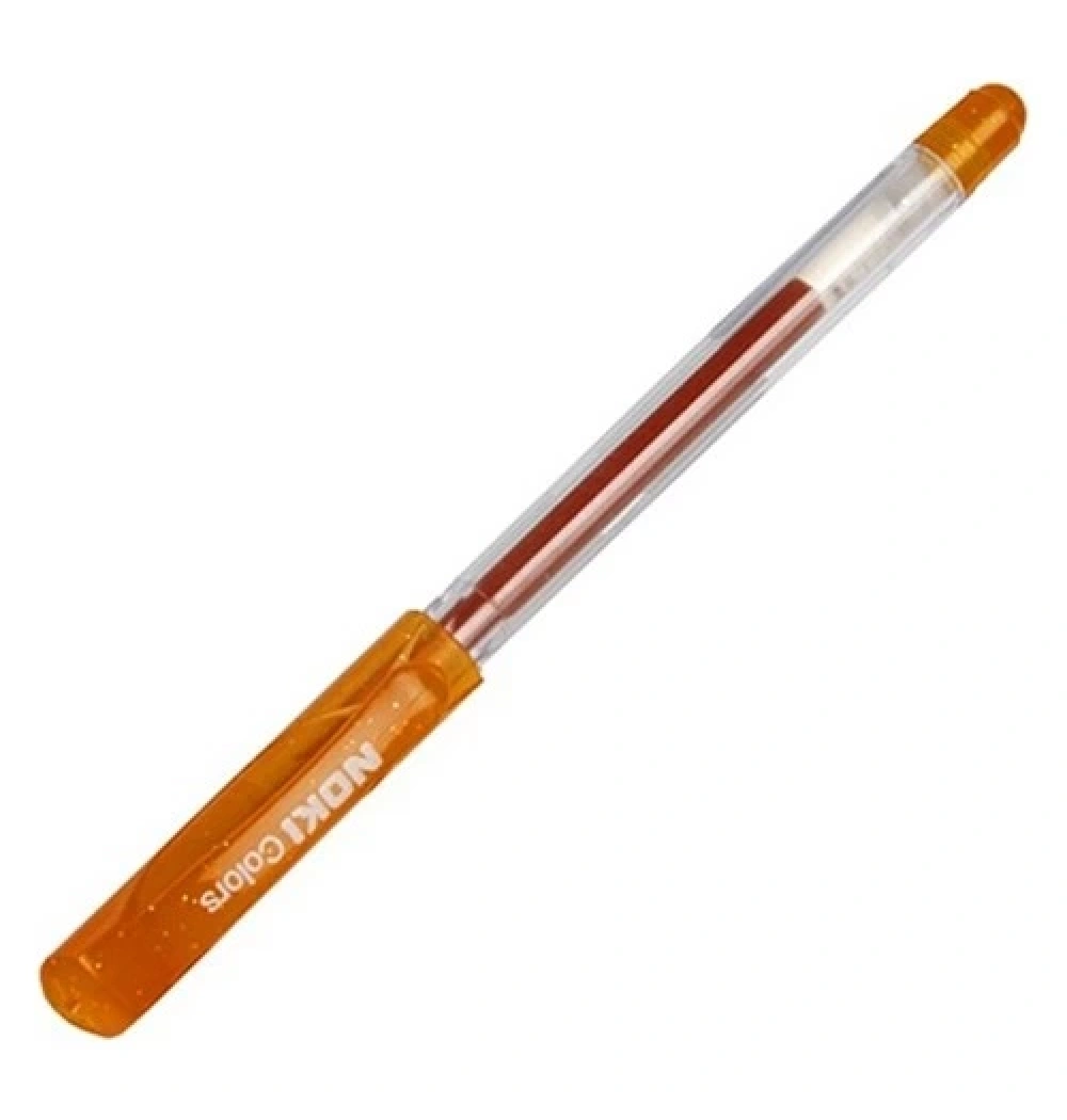 Noki Colors Simli Jel Kalem Turuncu 1.00 Mm Kod:Sjp-180