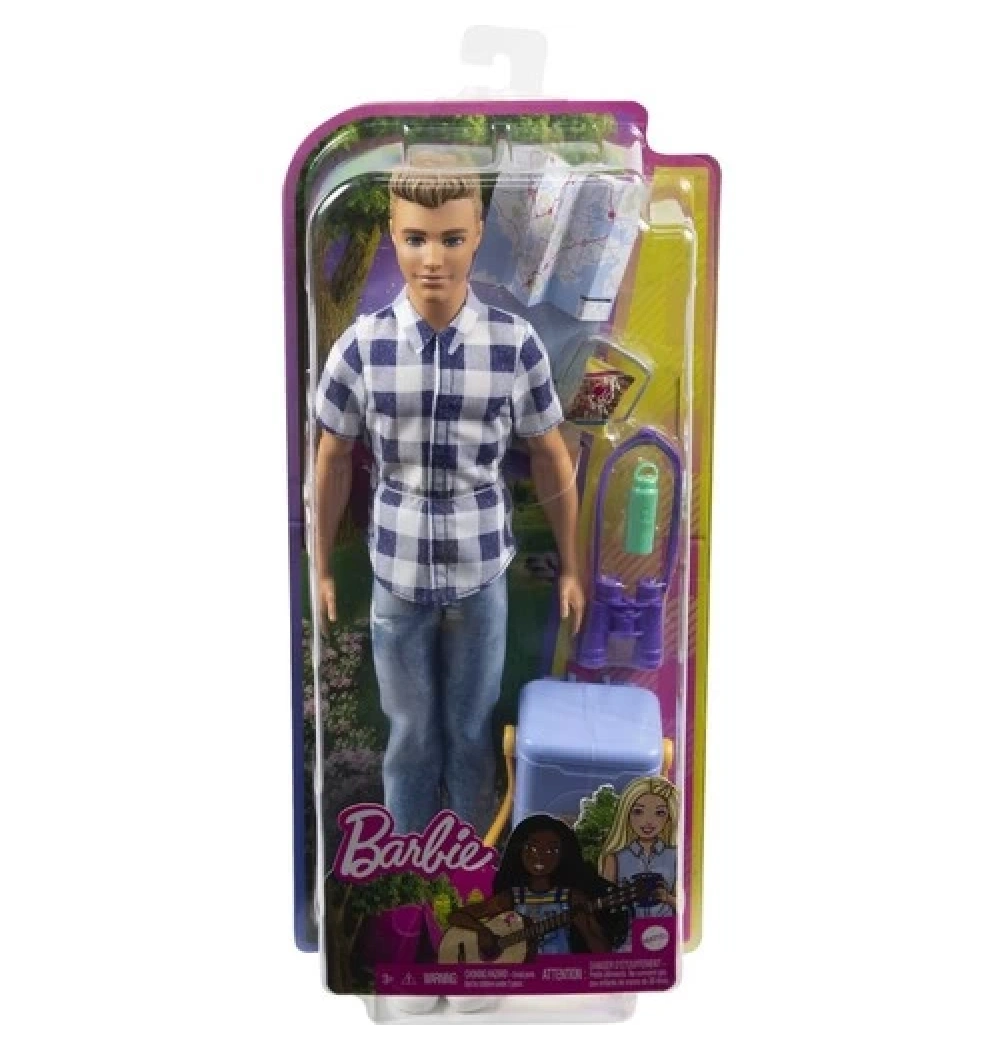 Barbie Ken Kampa Gidiyor Oyun Seti