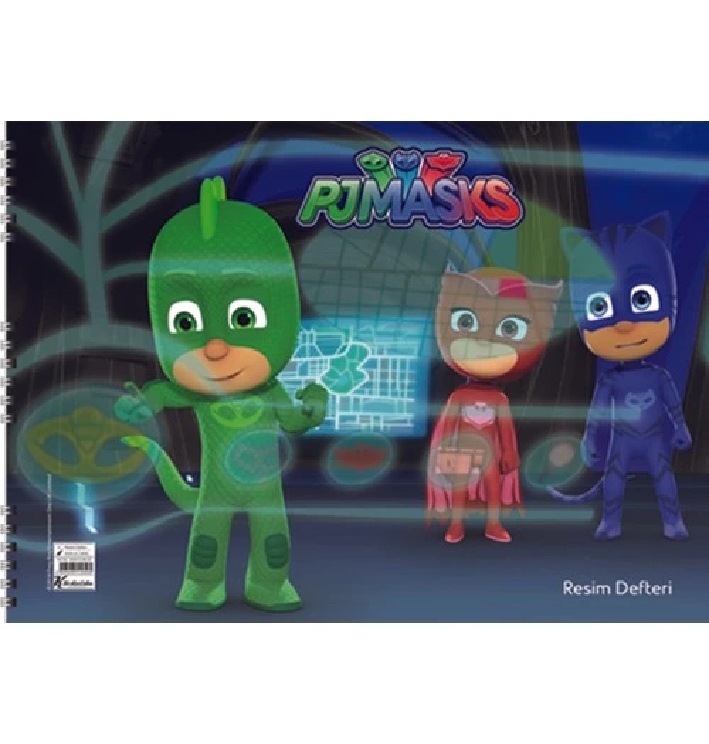 Keskin Color Pj Masks  25X35 15 Yp Resim Defteri Kod:300215-88