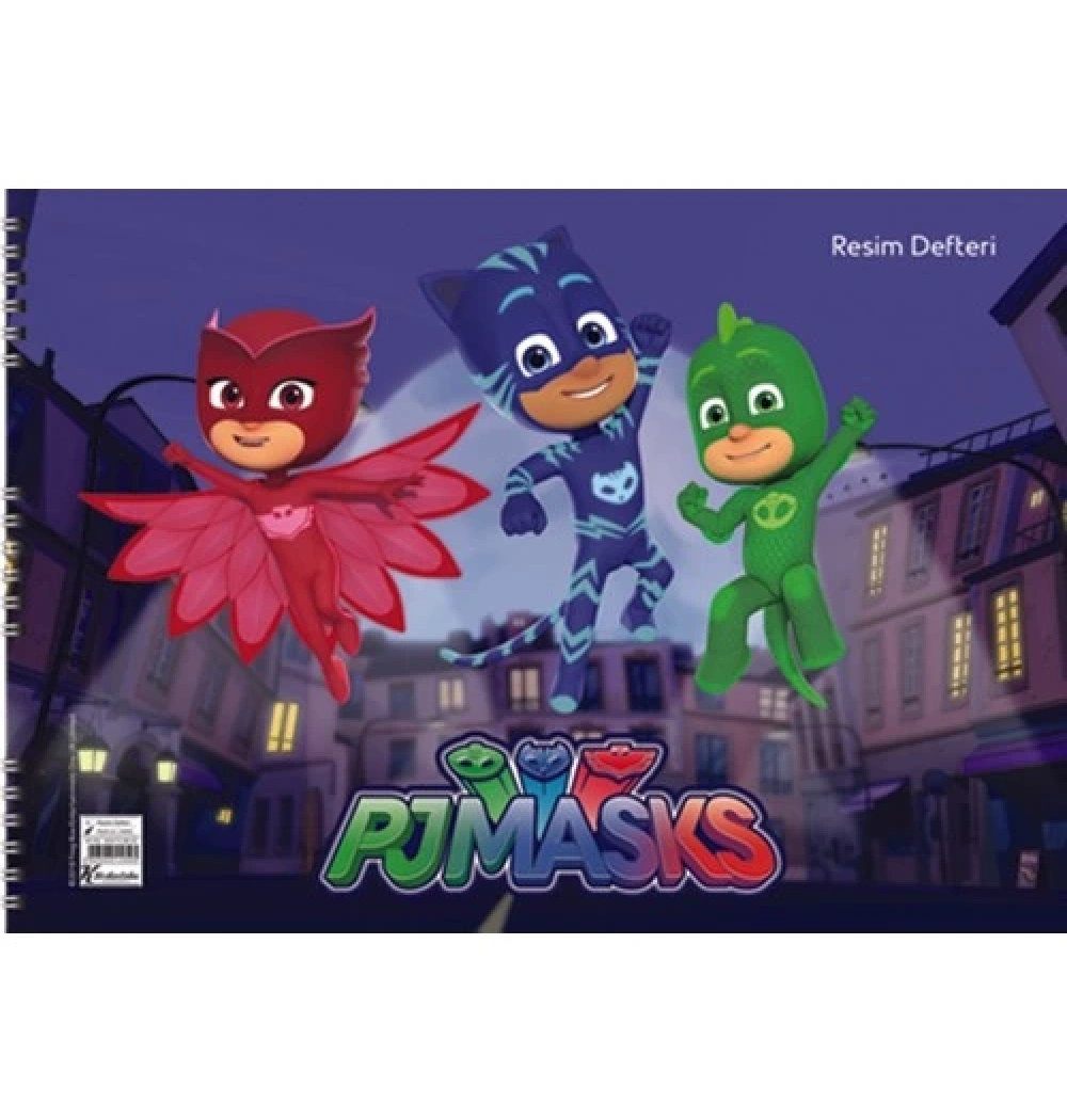 Keskin Color Pj Masks  25X35 15 Yp Resim Defteri Kod:300215-88