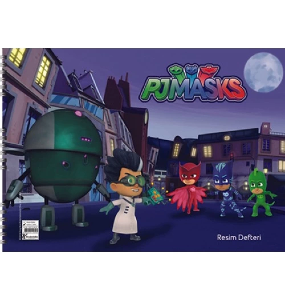 Keskin Color Pj Masks  25X35 15 Yp Resim Defteri Kod:300215-88