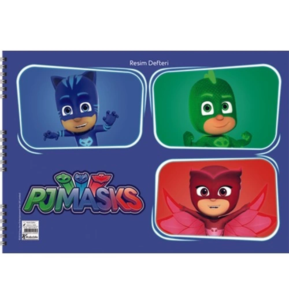 Keskin Color Pj Masks  25X35 15 Yp Resim Defteri Kod:300215-88