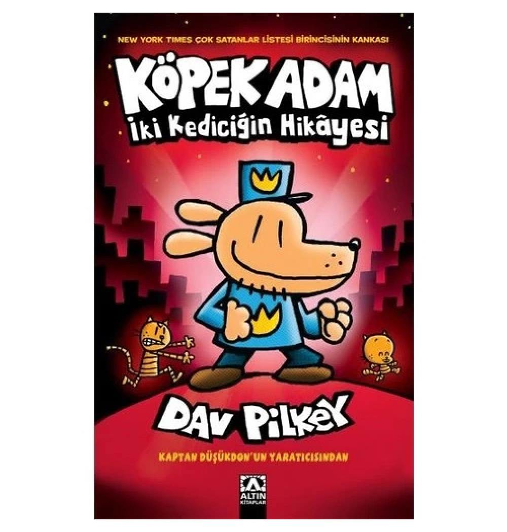Köpek Adam İki̇ Kedi̇Ci̇Ği̇N Hi̇Kayesi̇ Dav Pi̇Lkey Altın Ki̇Taplar