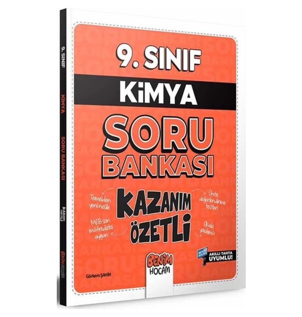 9.Sınıf Kimya Kazanım Özetli Soru Bankası  Benim Hocam