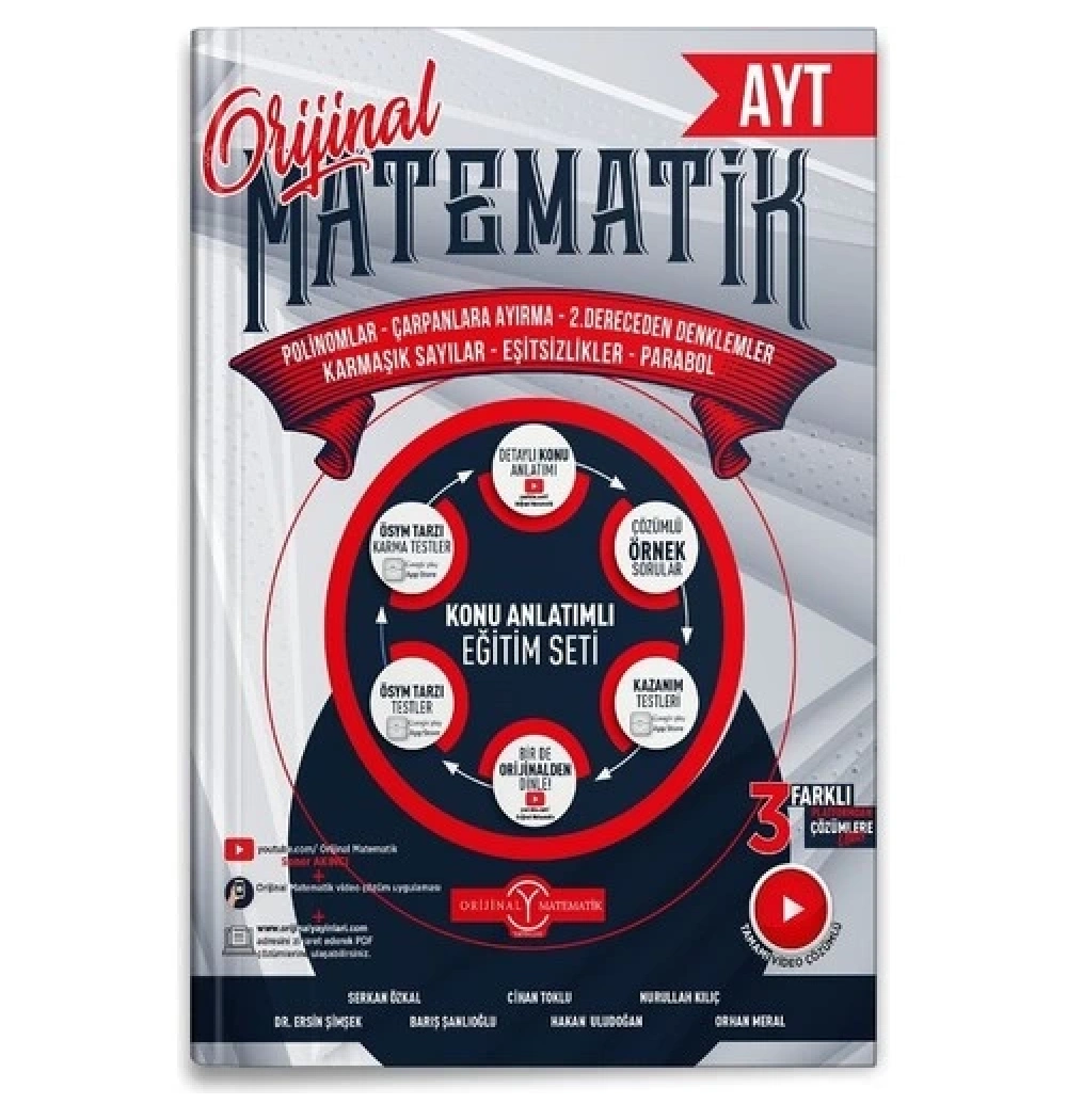 Orijinal Ayt Matematik Polinomlar Çarpanlara Ayırma