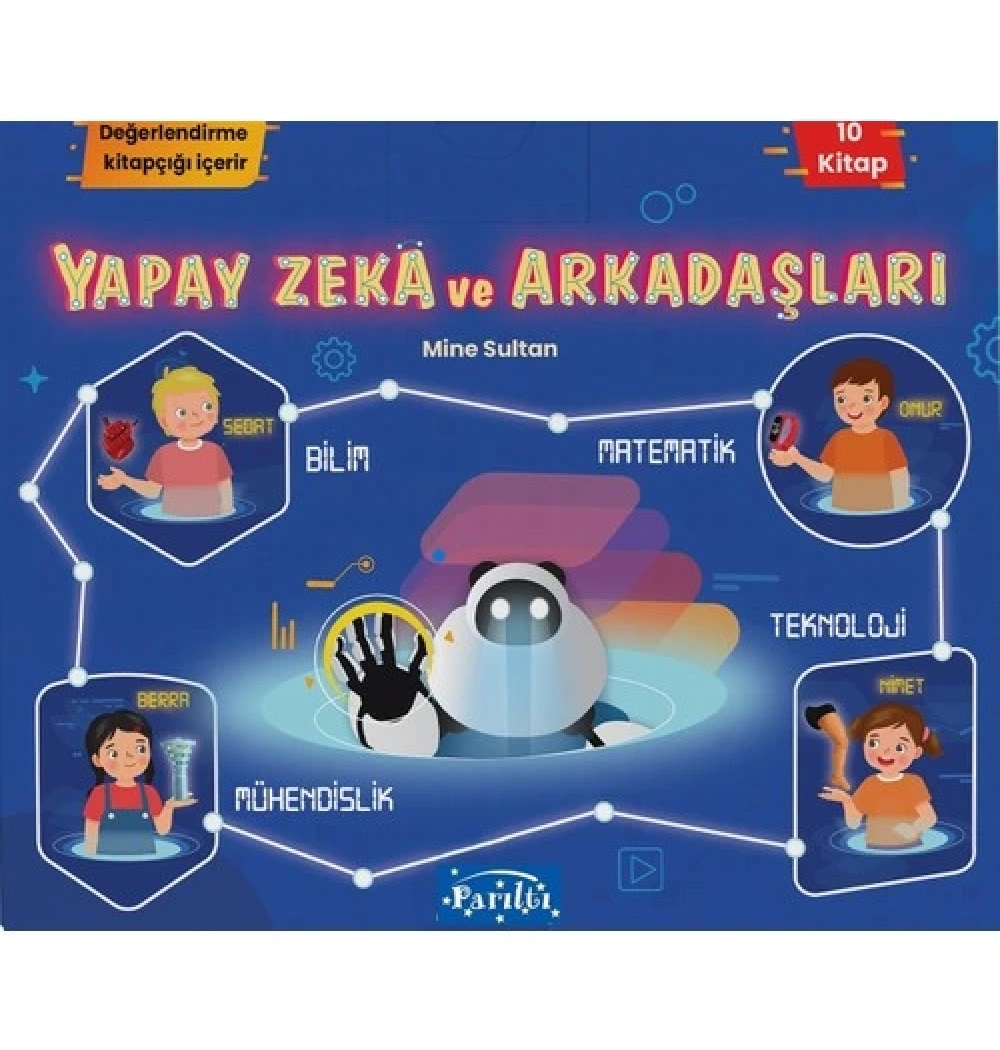 Yapay Zeka Ve Arkadaşlari 10 Kirap Set Parıltı Yayınları