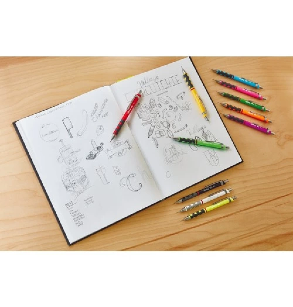 Rotring Tıkky Min Silgi 3Lü Okul Seti- 0.7 Mavi Ro-Kk07-07 M