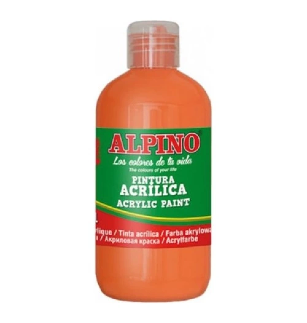 Alpino  Akrilik Boya Turuncu  250 Ml     Dv 022