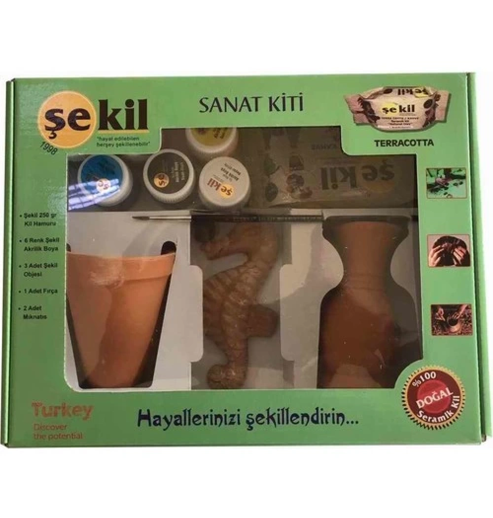 Şekil Kil Sanat Set