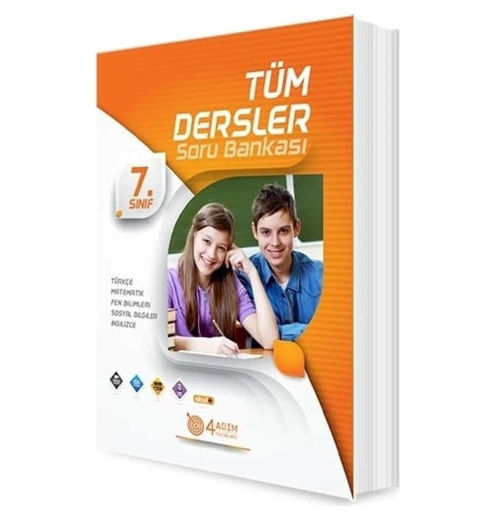 7. Sınıf Tüm Dersler Soru Bankası 4 Adım