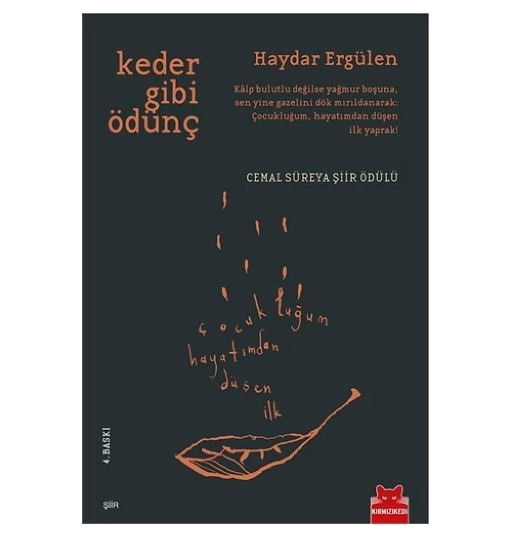 Kader Gibi Ödünç  Haydar Ergülen     Kırmızı Kedi