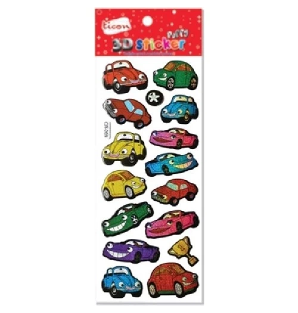 Ticon.Tps-012/2.Puffy Sticker Araba Kod:348946