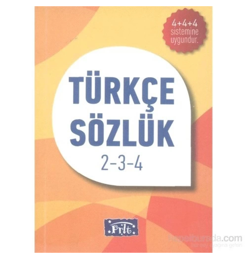 Ilköğretim Türkçe Sözlük 1-5 ( Karton ) Parıltı