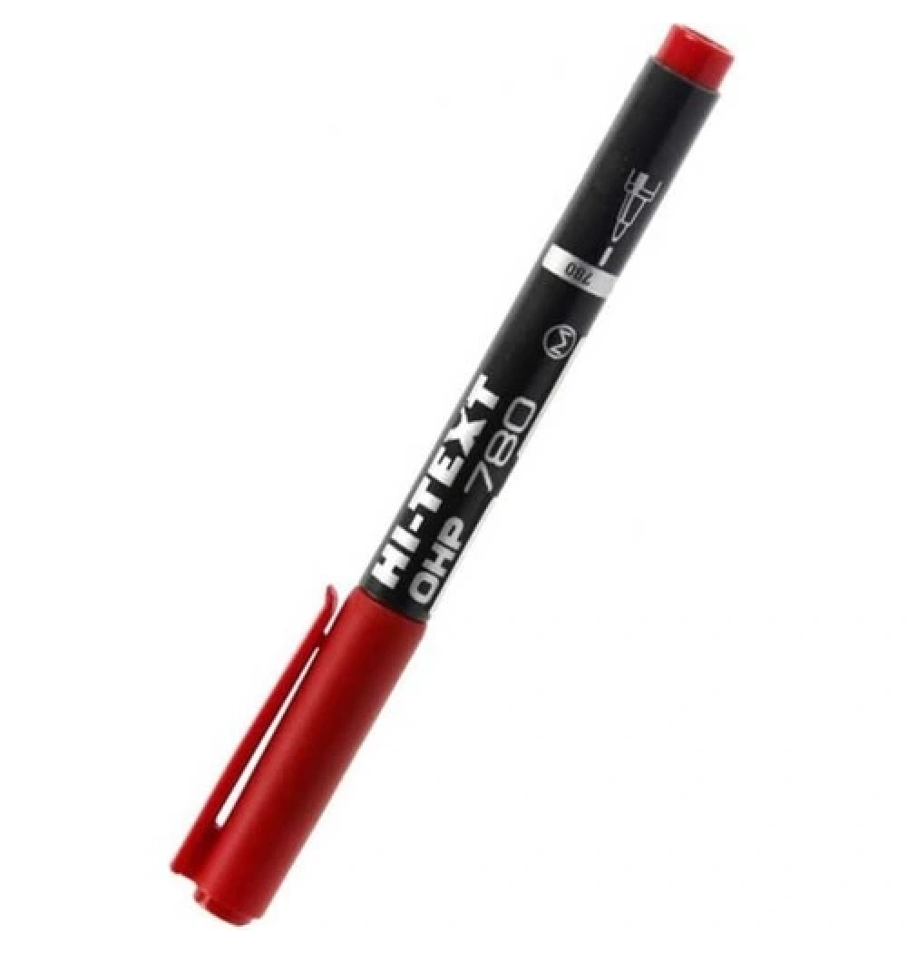 Noki Hı-Text Asetat Kalemi (M) Kırmızı 780Mk