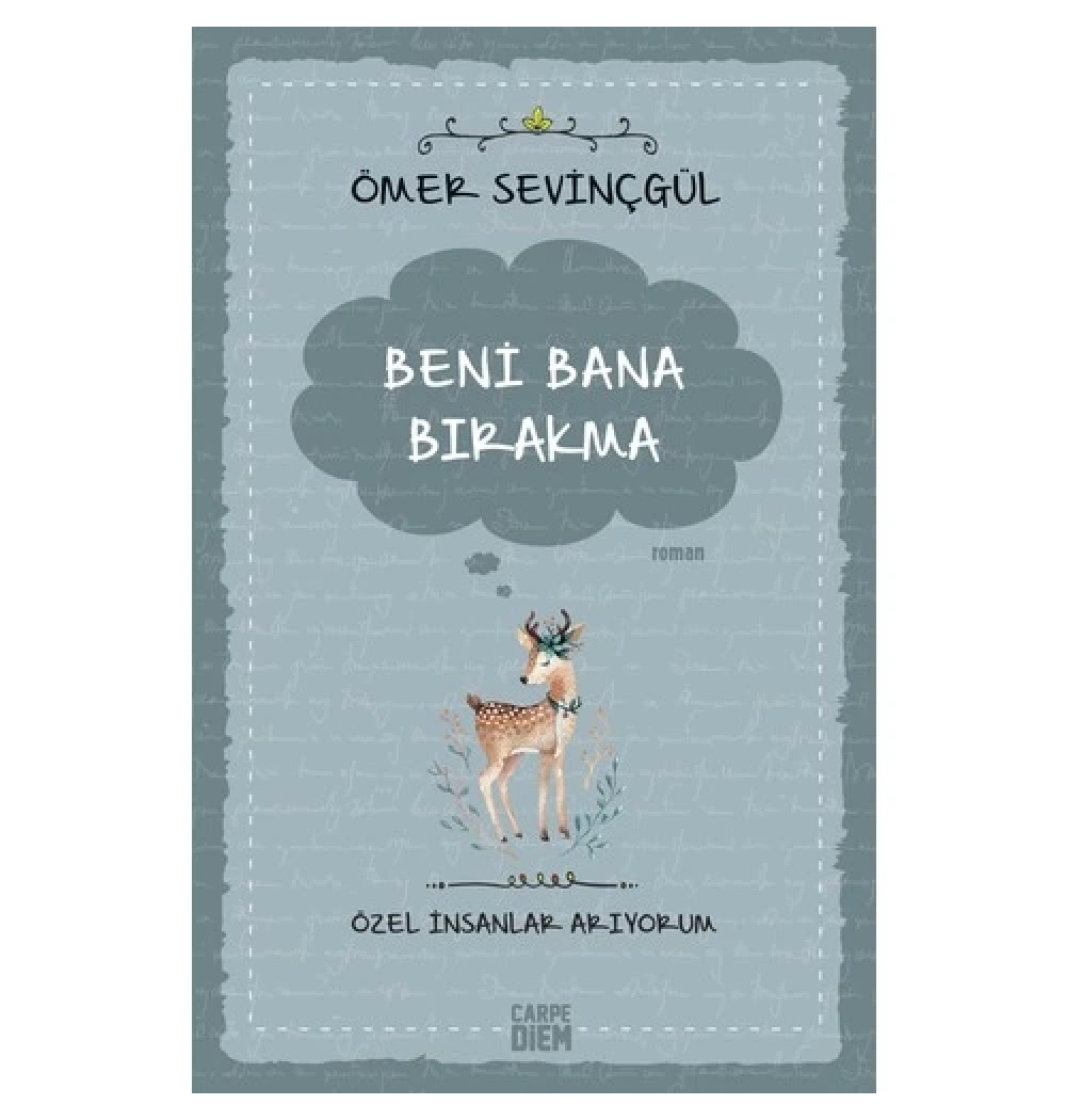 Beni Bırakma Özel İnsanlar Arıyorum   Timaş