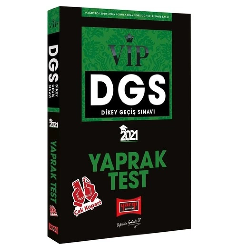 Yargı Dgs 2021 Vip Yaprak Test
