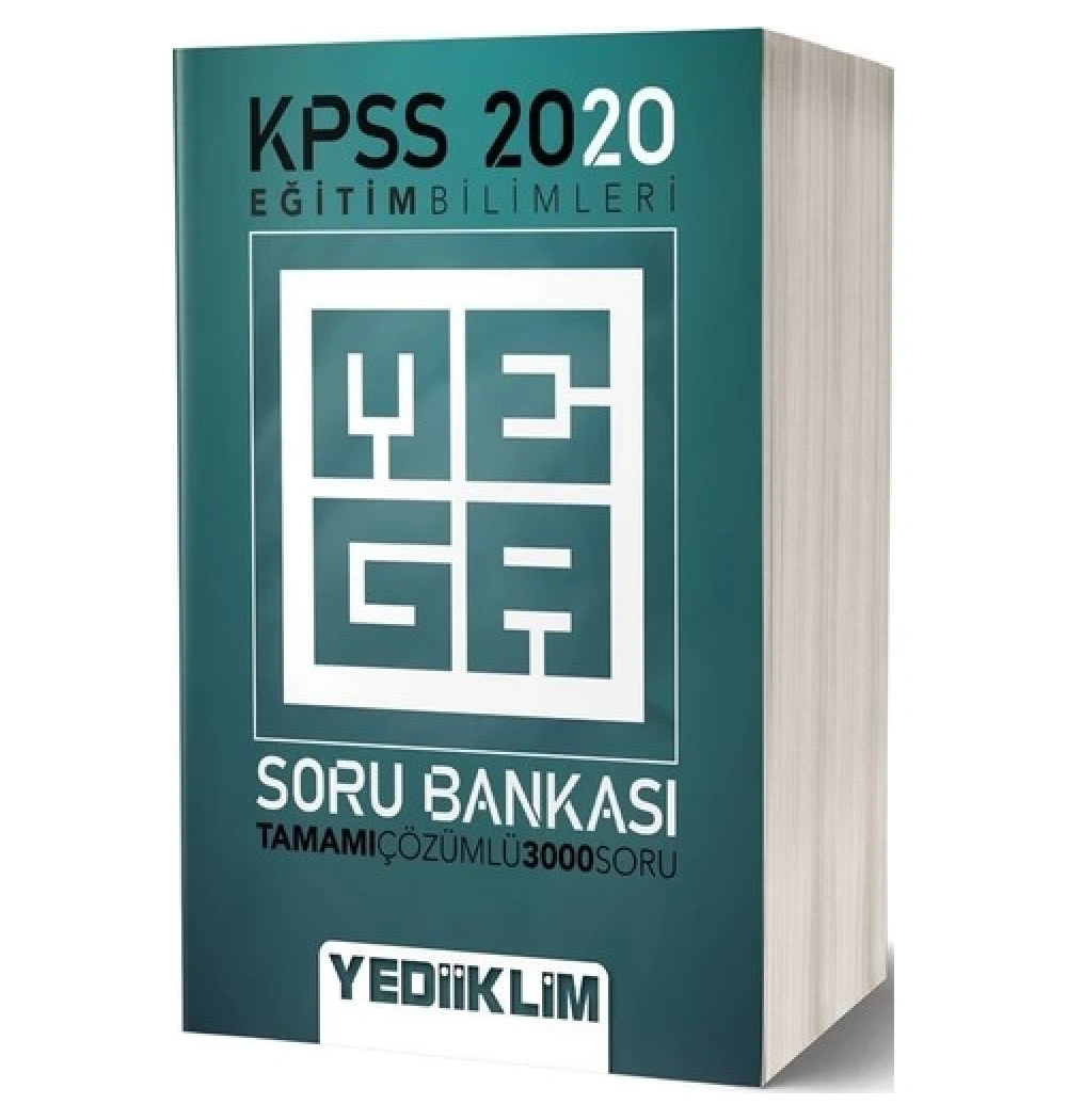 Kpss 2020 Eğitim Bilimleri Soru Bankası Yediiklim