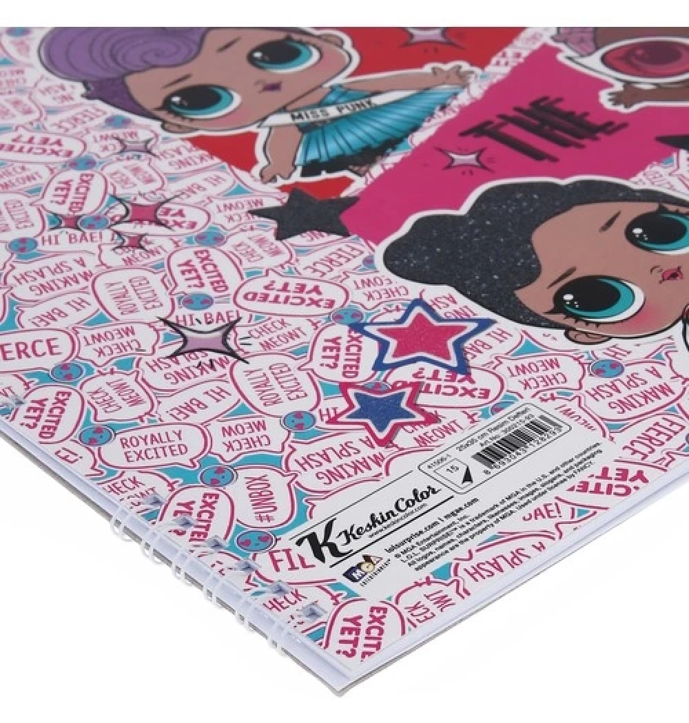 Keskin Color L.O.L. 25X35  Resim Defteri 300215-93