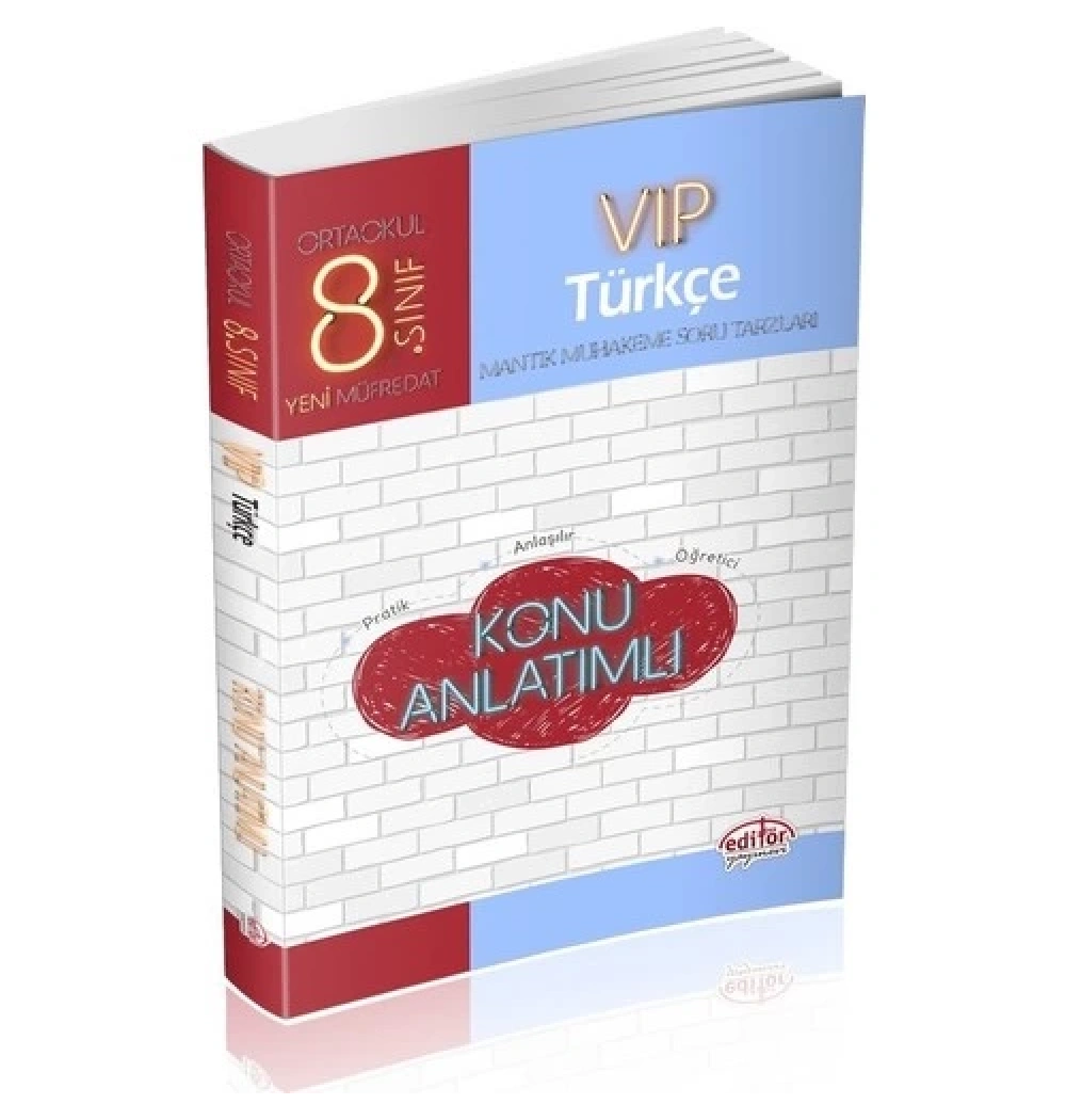 Editör 8.Sınıf Vip Türkçe Konu Anlatımlı