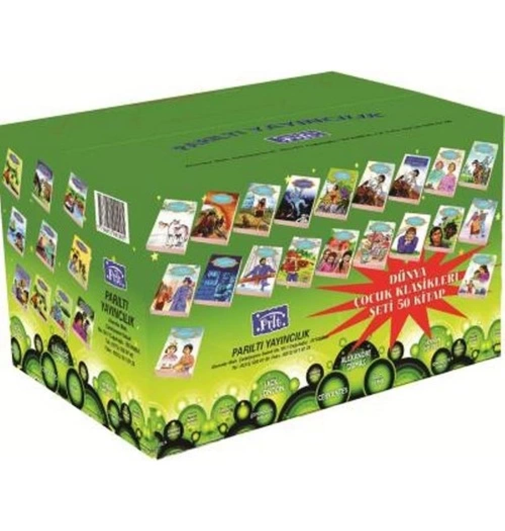 Dünya Çocuk Klasikleri 50 Kitap Parıltı