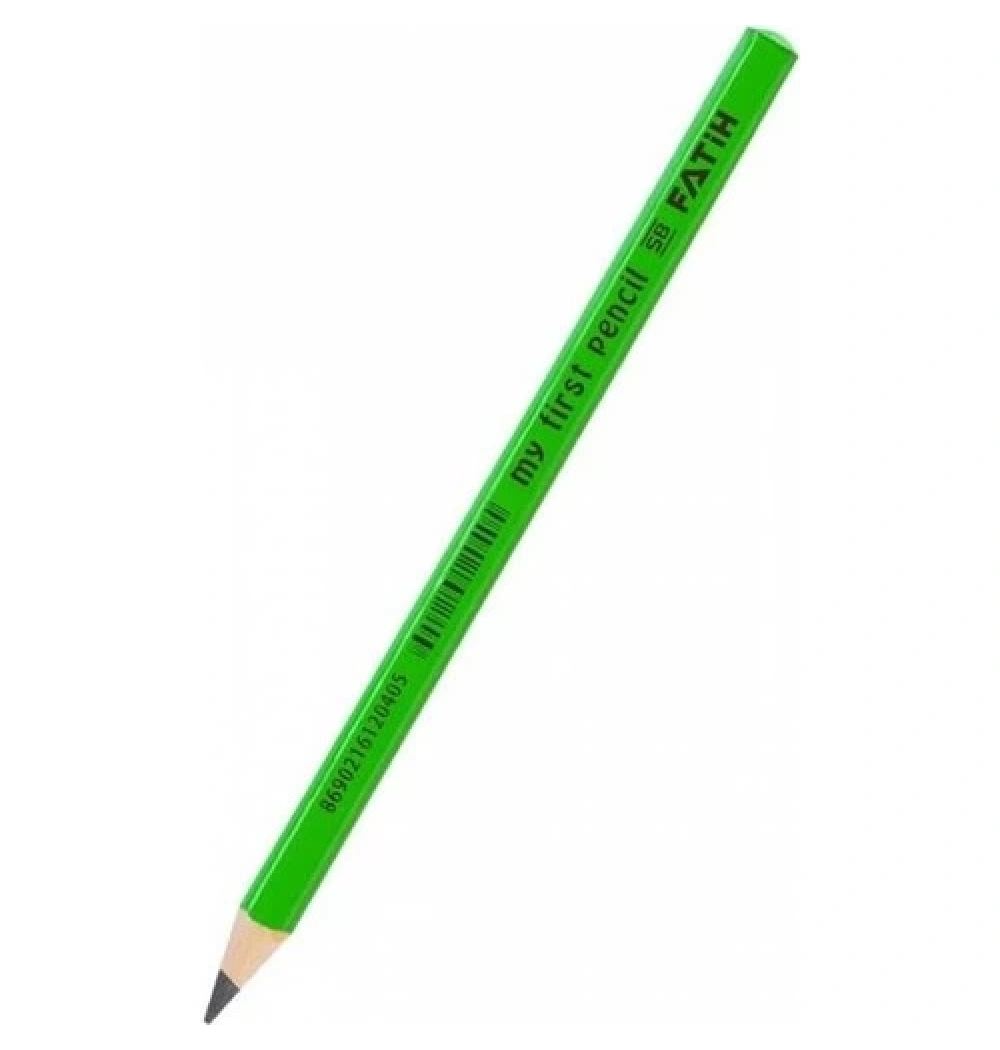 Fatih Jumbo Üçgen Kırmızı-Siyah İlk Kalemim  Fa30010Kl0072