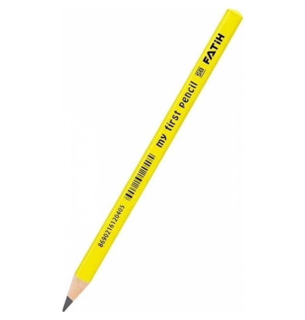Fatih Jumbo Üçgen Kırmızı-Siyah İlk Kalemim  Fa30010Kl0072