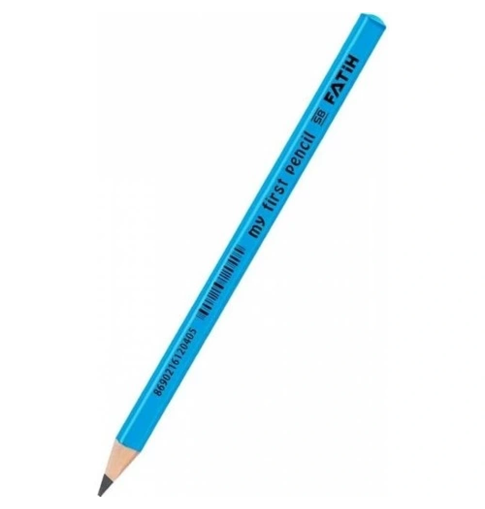 Fatih Jumbo Üçgen Kırmızı-Siyah İlk Kalemim  Fa30010Kl0072
