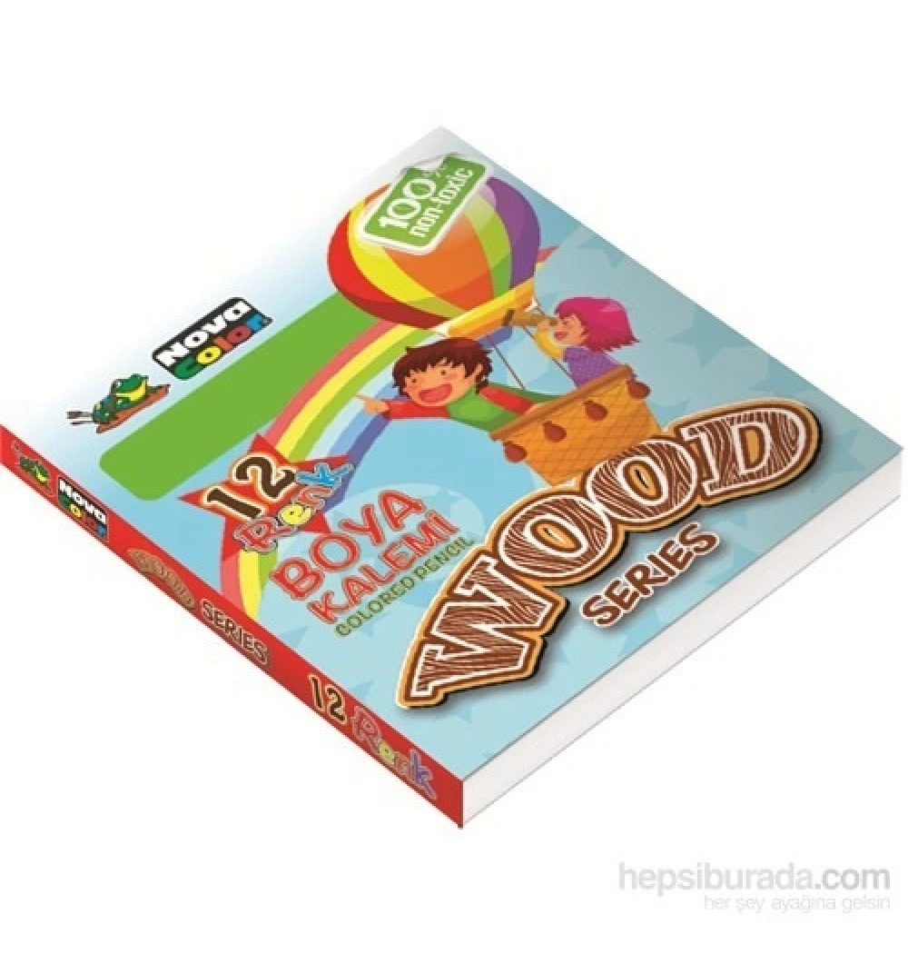 Nova Color Kuru Boya 12 Renk Kısa Nc-401