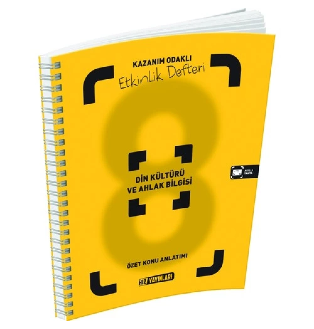 Hız 8.Sınıf Din Kültürü Etkinlik Defteri