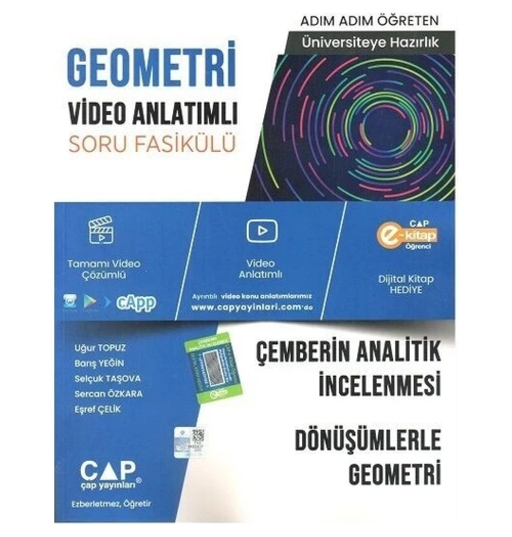 Çap Üniv Sın Haz.Geometri Çemberin Analitik İncelenmesi