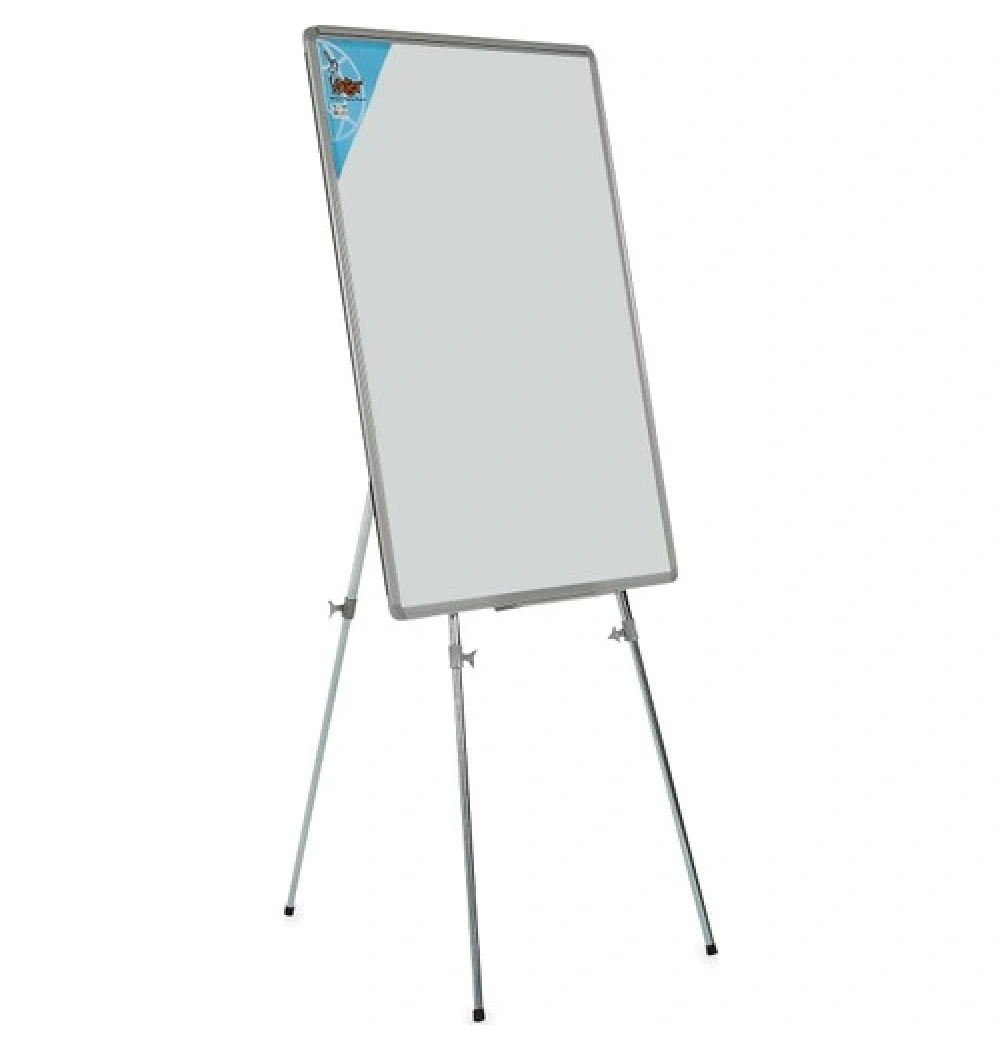 İnter 70*100 Elegant Çerçeve Laminant Yüz.Teleskopik Ayaklı Beyaz Yazı Tahtası Kod:Int-623