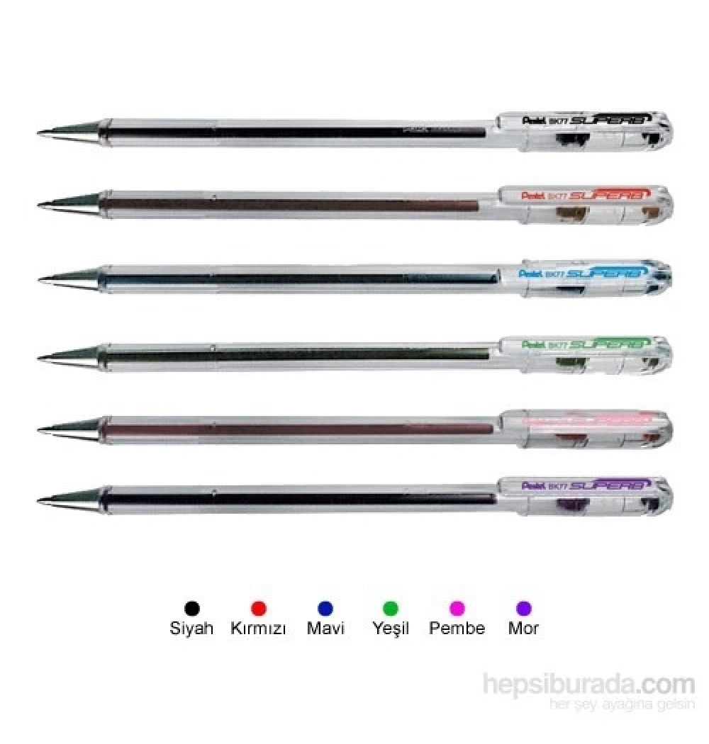 Pentel Superb Roller Kalem Yeşil 0,7 Mm Kod: Bk77-D