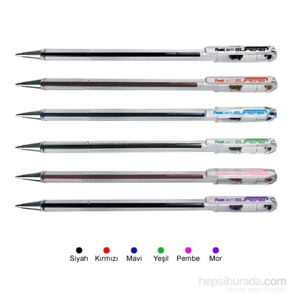 Pentel Superb Roller Kalem Yeşil 0,7 Mm Kod: Bk77-D