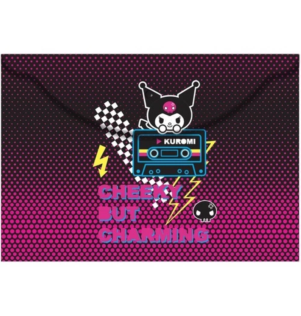 Keskin Color Kuromi A4 Çıtçıtlı Dosya (Plastik) 120770-12