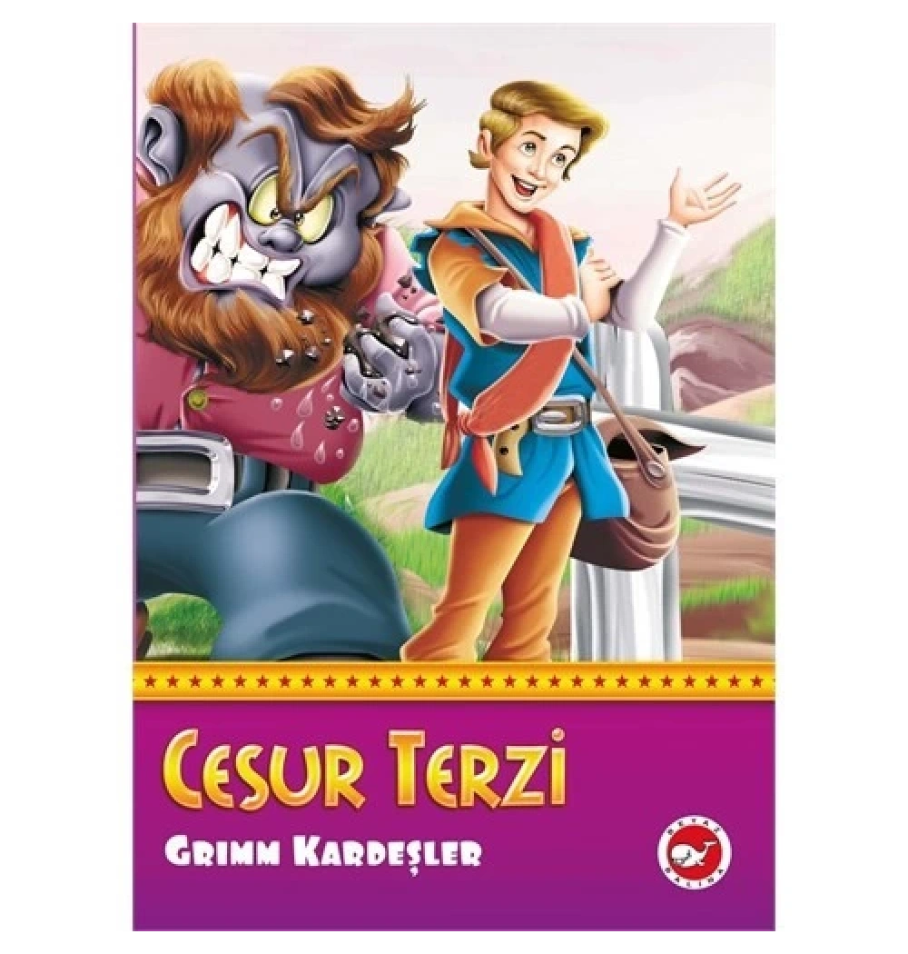 Şekilli Dünya Masalları Cesur Terzi Beyaz Balina